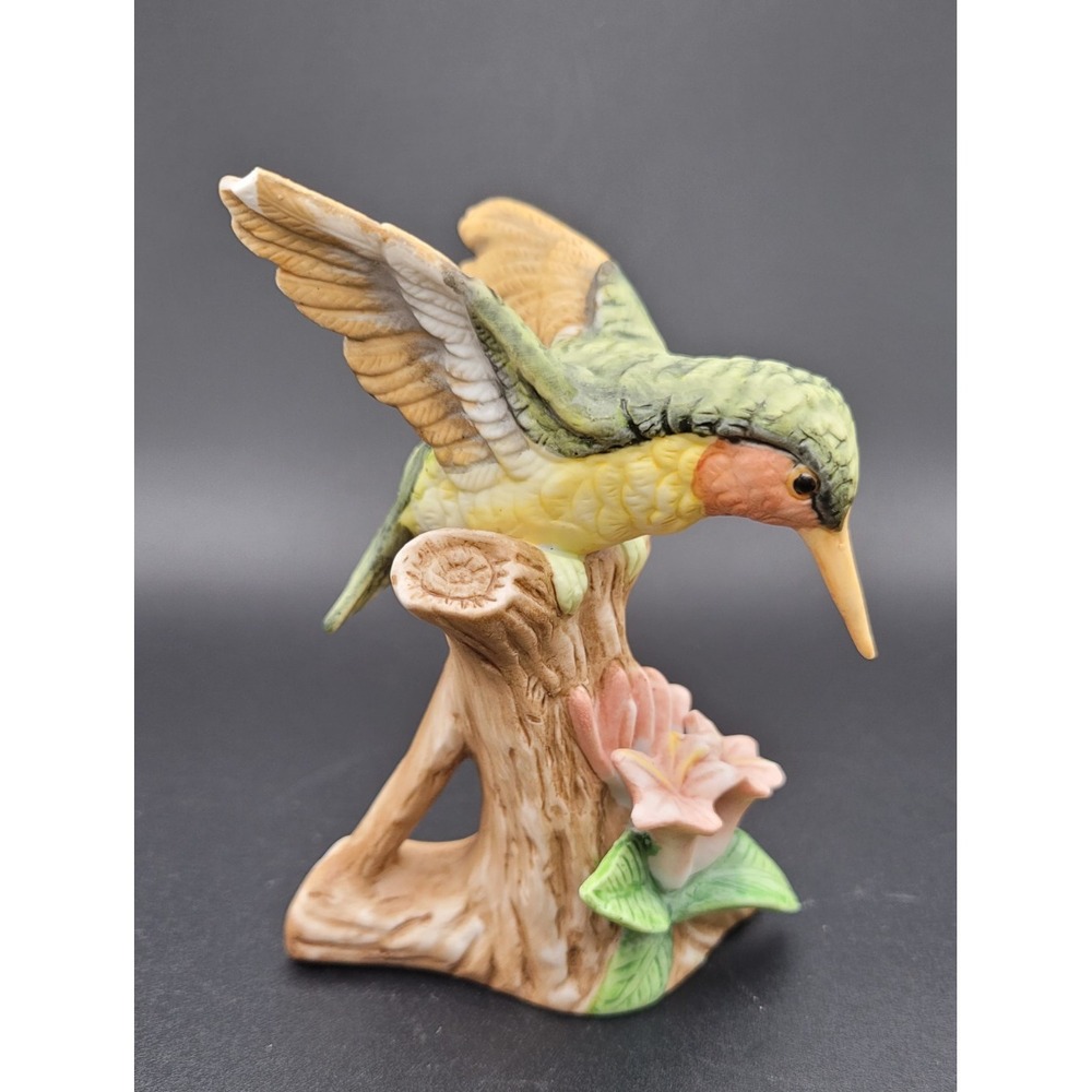 Vintage Lefton Nest Egg Collection HummingBird Figurine HandPainted #01265 Decor